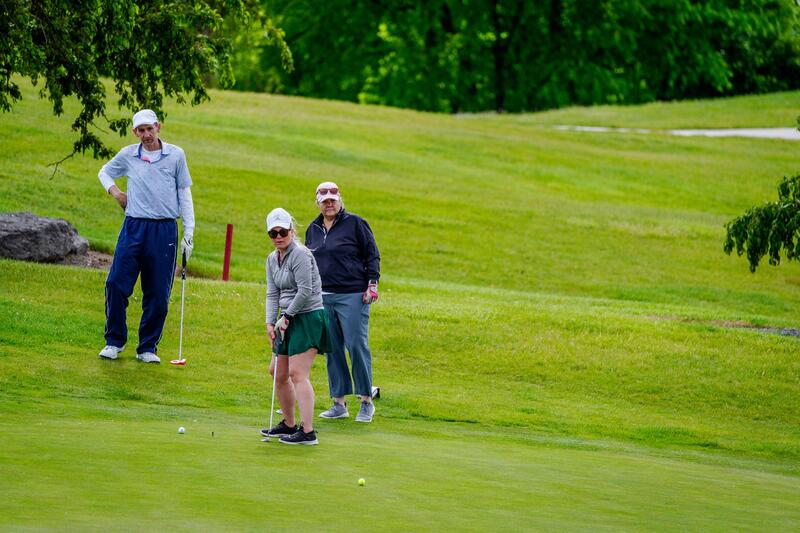 Golf outing event photo